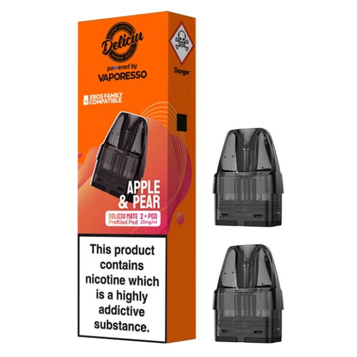 Deliciu Mate Prefilled Vape Pod - Apple & Pear