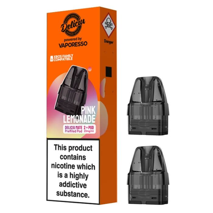 Deliciu Mate Prefilled Vape Pod - Pink Lemonade