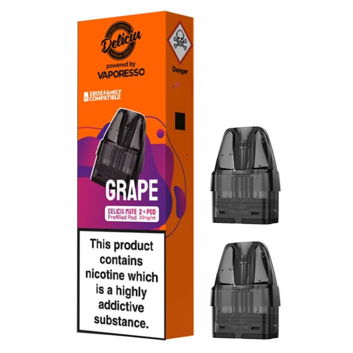 Deliciu Mate Prefilled Vape Pod - Grape