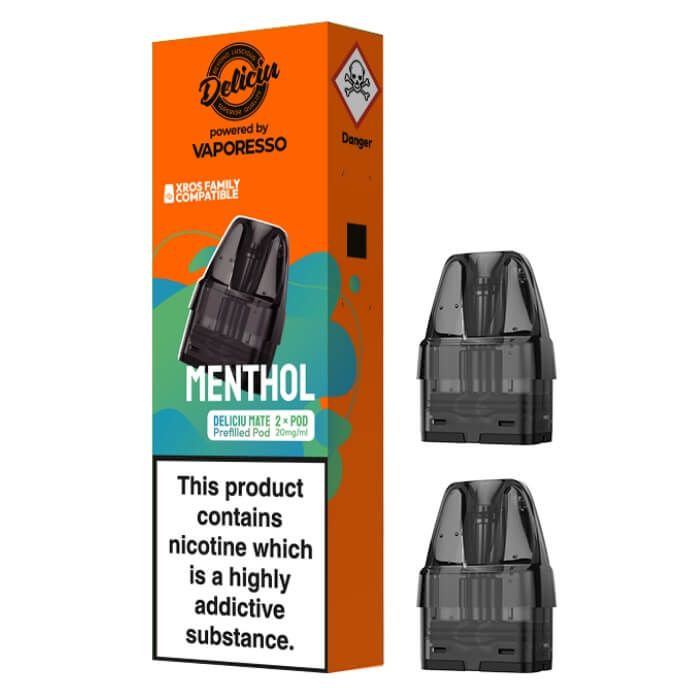 Deliciu Mate Prefilled Vape Pod - Menthol