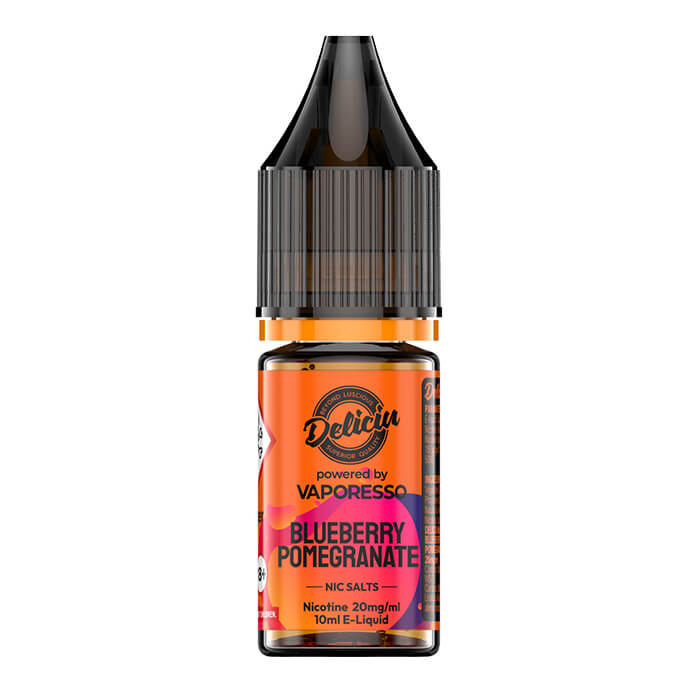 Deliciu V2 - Blueberry Pomegranate - 10ml Nic Salt E-liquid