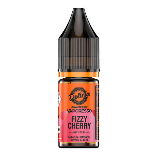 Deliciu V2 - Fizzy Cherry - 10ml Nic Salt E-liquid