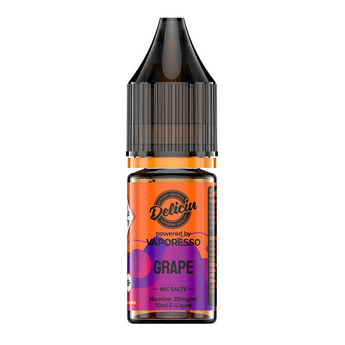 Deliciu V2 - Grape - 10ml Nic Salt E-liquid