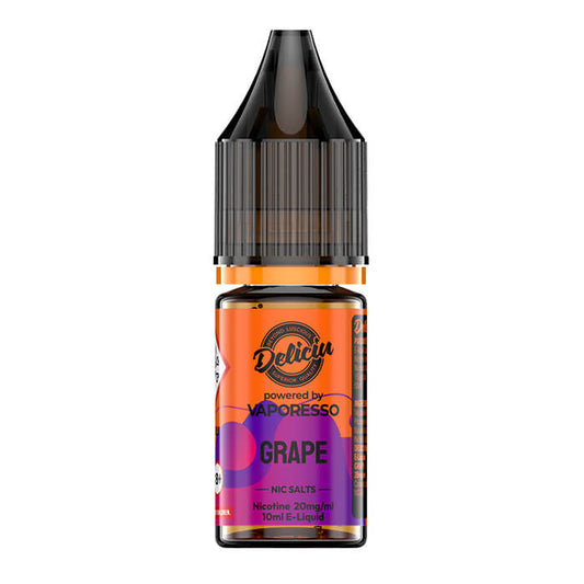 Deliciu V2 - Grape - 10ml Nic Salt E-liquid