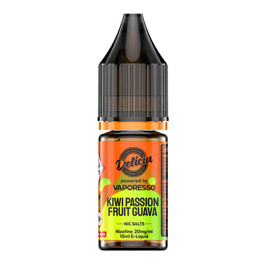 Deliciu V2 - Kiwi Passion Fruit Guava - 10ml Nic Salt E-liquid