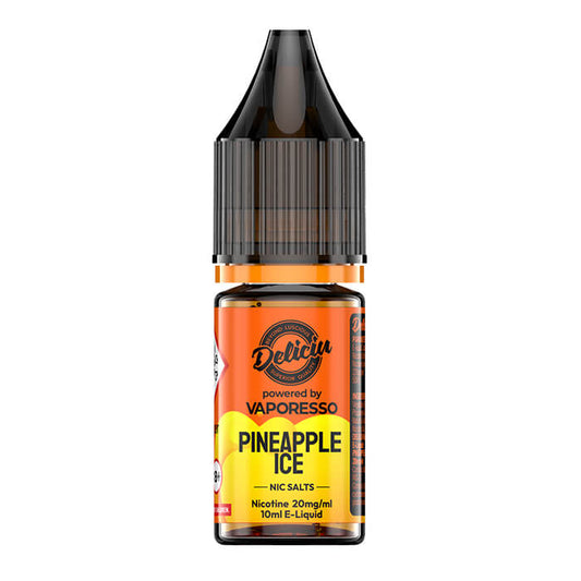 Deliciu V2 - Pineapple Ice - 10ml Nic Salt E-liquid