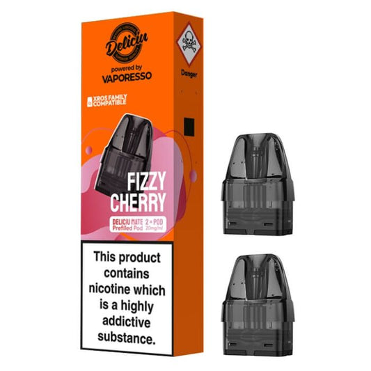 Deliciu Mate Prefilled Vape Pod - Fizzy Cherry