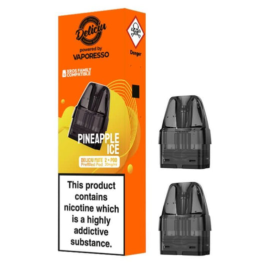 Deliciu Mate Prefilled Vape Pod - Pineapple Ice